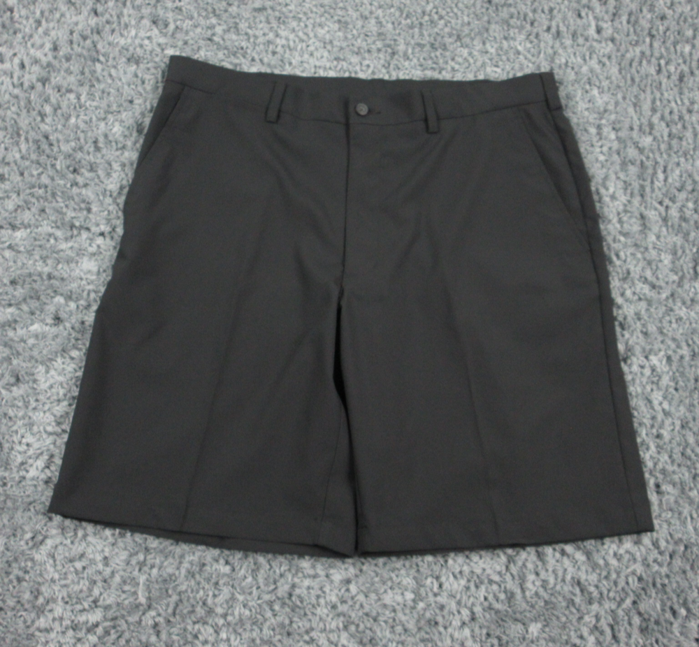 PGA Tour Shorts Mens Black Outdoor Golf Chino 36x9.5*